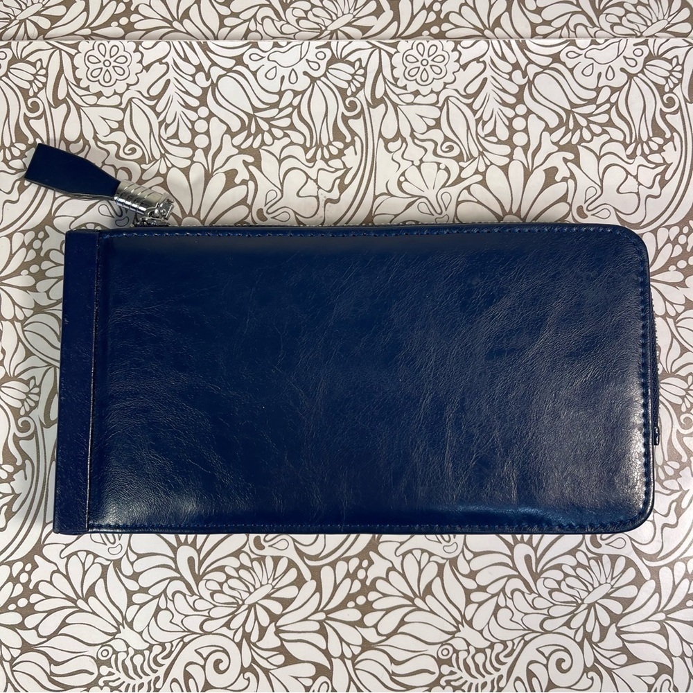 Card Holder Wallet Zipper Pocket Slim Minimalist Coin Purse